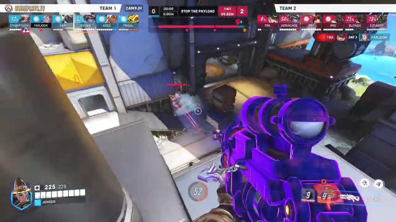 Widow by JENSEN — Overwatch 2 Replay CAM9JH