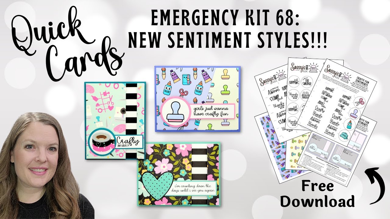 NEW Sentiments Styles + Guest Designed Sentiment + Upcoming Kit Preview and More!