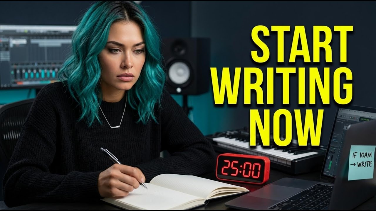 How Songwriters Beat Procrastination (It's Not Laziness)