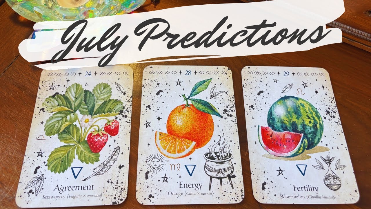 JULY 2025 Pick a Card Reading 🌼 What Will Happen? Detailed!