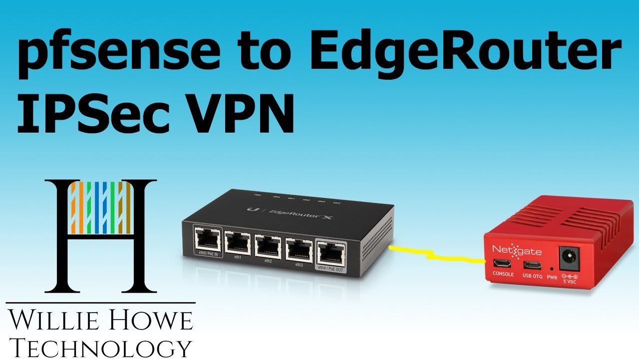pfsense to EdgeRouter IPSec VPN