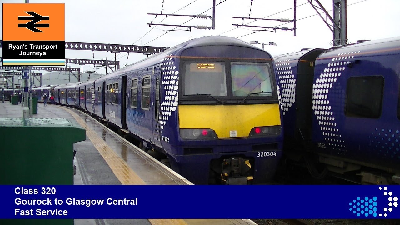 Class 320 Gourock to Glasgow Central Fast Service
