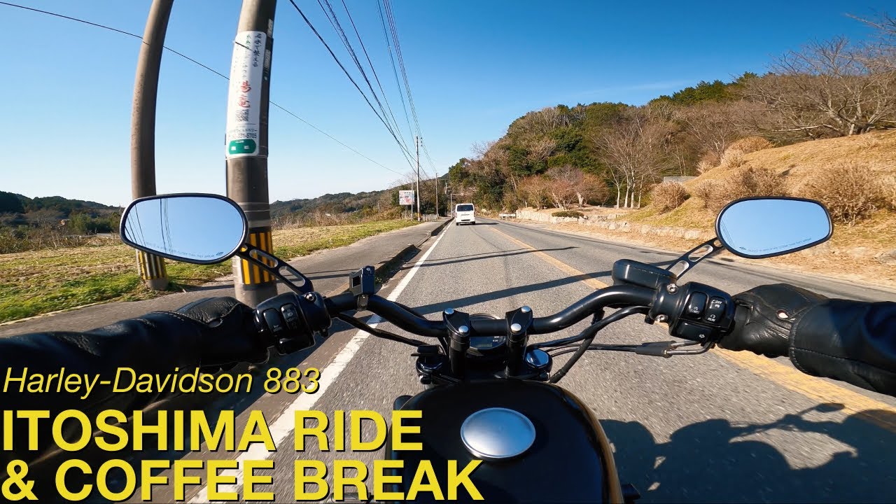 Itoshima Ride | Harley 883 & Coffee Break