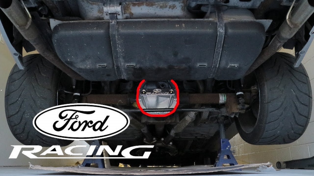 Installing a Ford Racing differential cover on 1999-2004 mustang gt