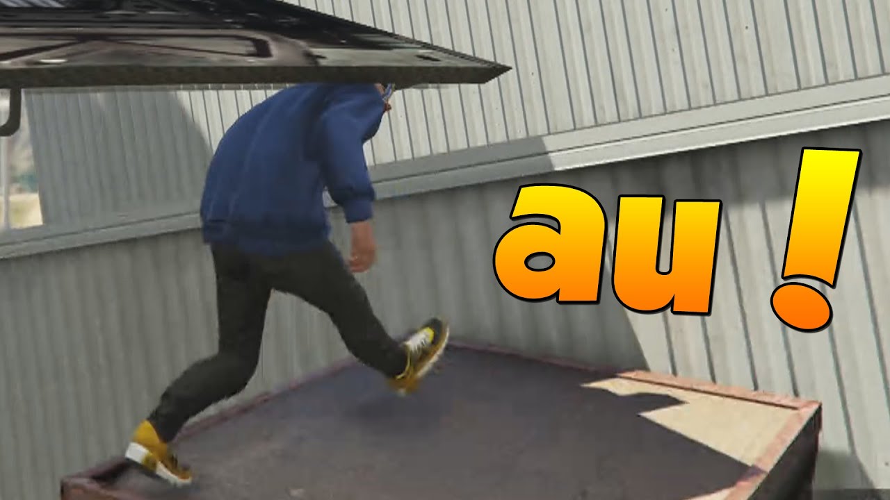 AU! DUELE!! - CORRES O MUERES - DEATH RUN GTA V ONLINE