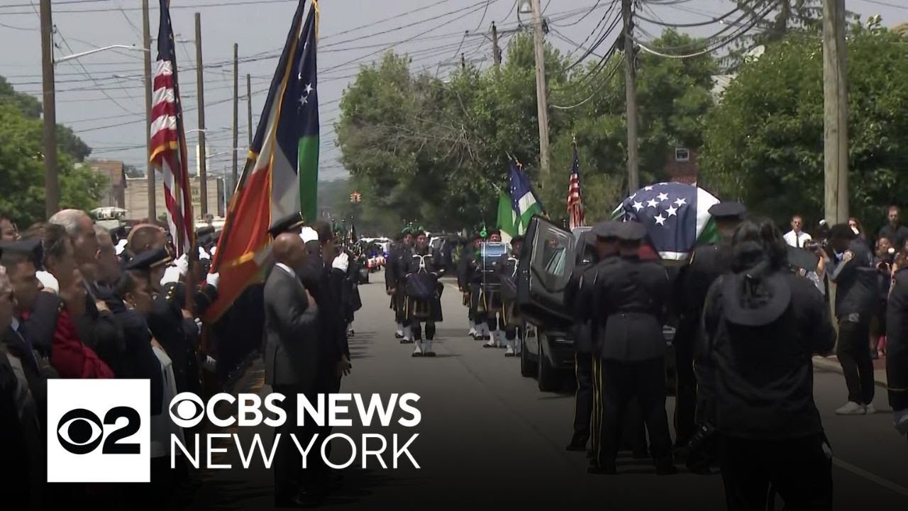 Hundreds gather to say goodbye to NYPD Officer Emilia Rennhack