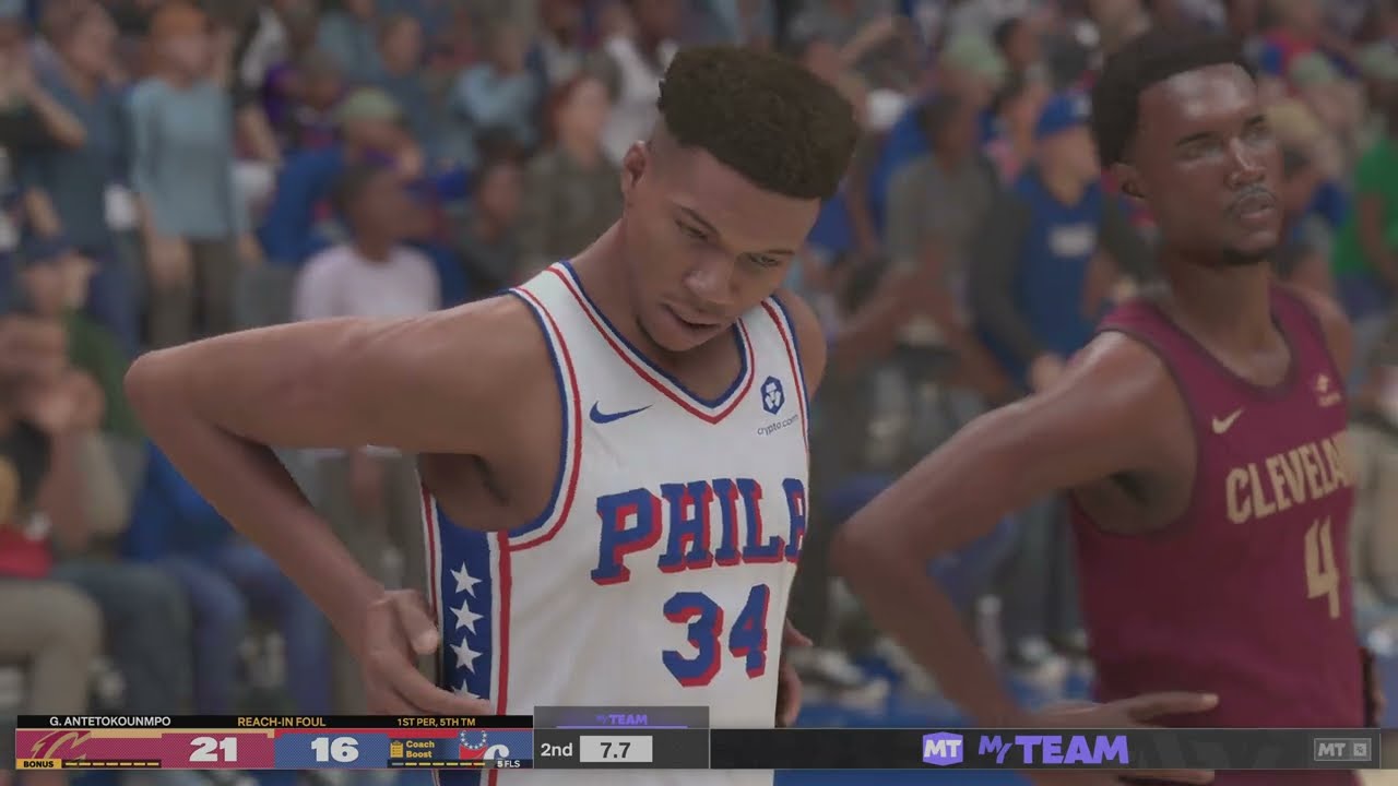 NBA 2K24 PS5 4K Domination MyTeam vs Current Cleveland Cavaliers gameplay