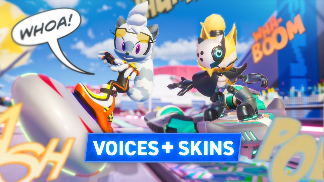 Sonic Racing: CrossWorlds - Tangle & Whisper are HERE!