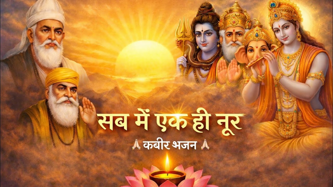 सब में एक ही नूर | कबीर भजन | मन को छू जाने वाला निर्गुण भजन 🙏