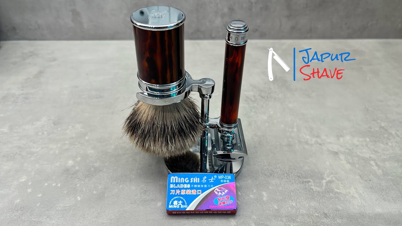 #188 Żyletka Ming Shi MP-036, R89 i Dovo Berlin Barber