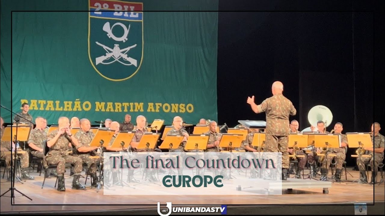 THE FINAL COUNTDOWN | Exército Brasileiro 🇧🇷 Banda de Musica do 2 Bil (Semana do Soldado)
