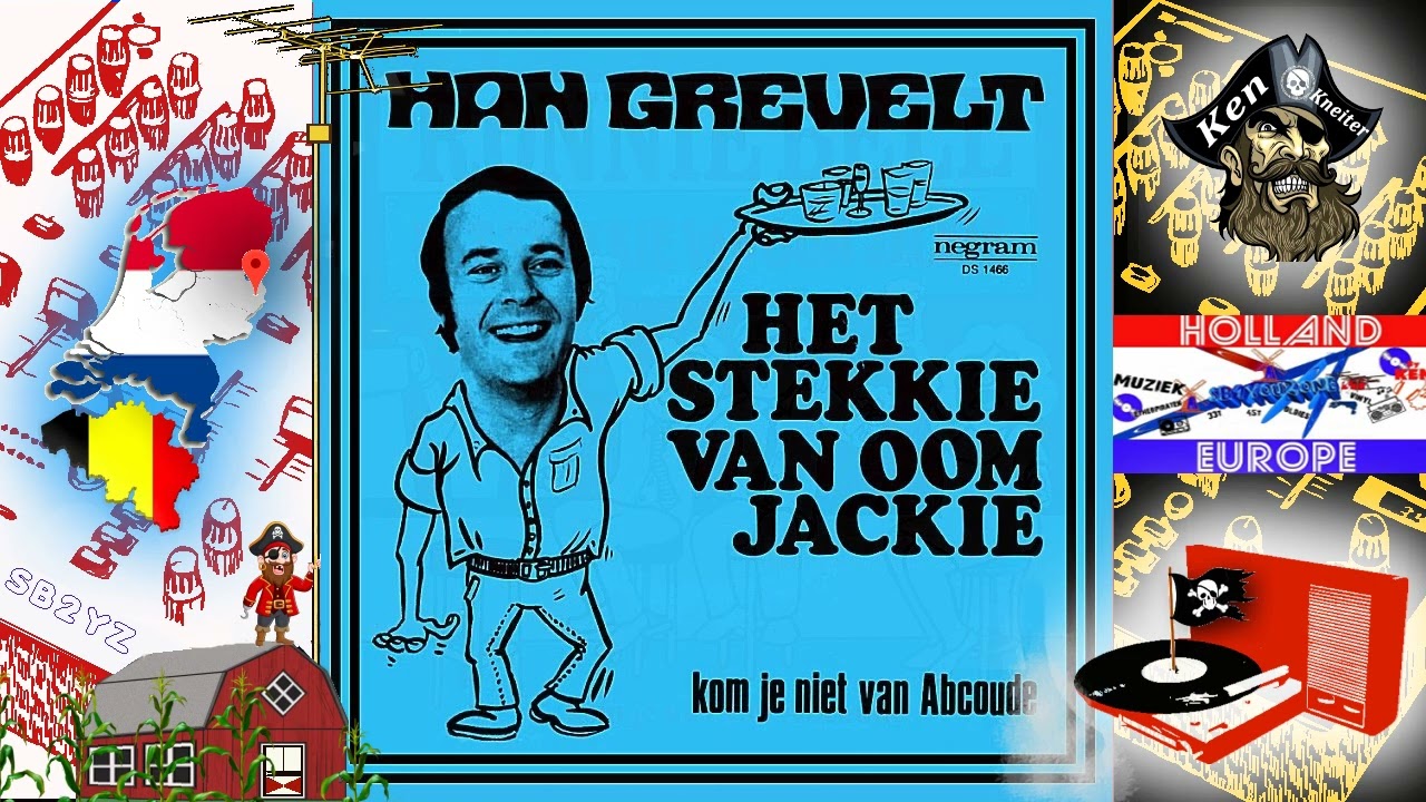 Het Stekkie Van Oom Jackie - Ronnie Bell ( Han Grevelt ) - 1970 - Piratenmuziek