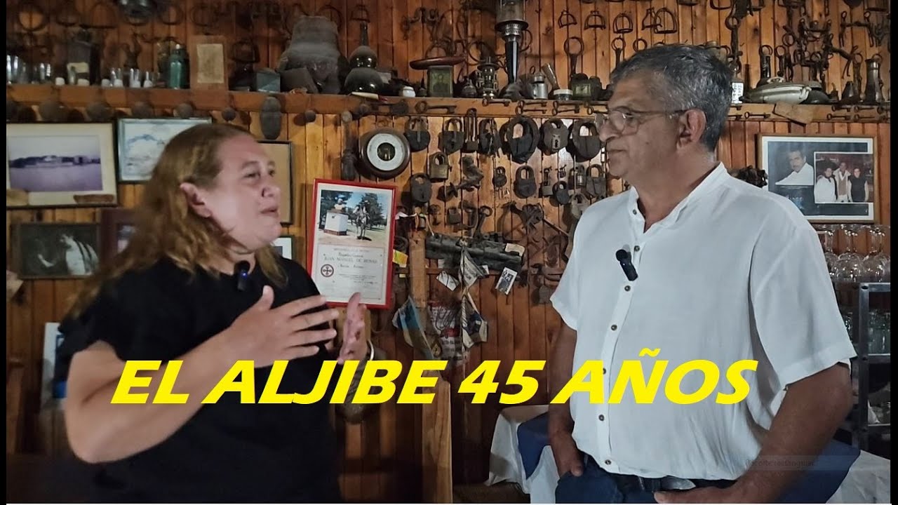 EL ALJIBE 45 AÑOS LUGAR DE AMISTAD Y MUCHA CULTURA -ESQUINA CTES.