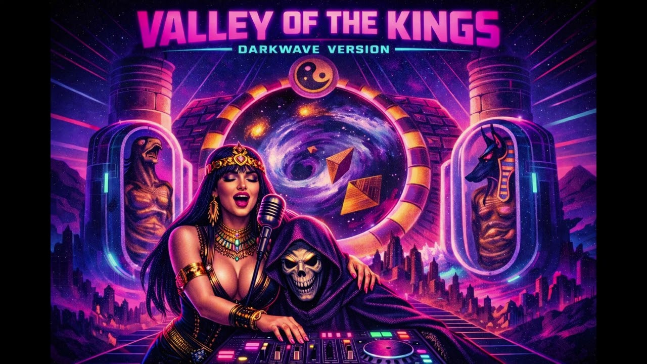 VALLEY OF THE KINGS // DARKWAVE VERSION // AI COVER
