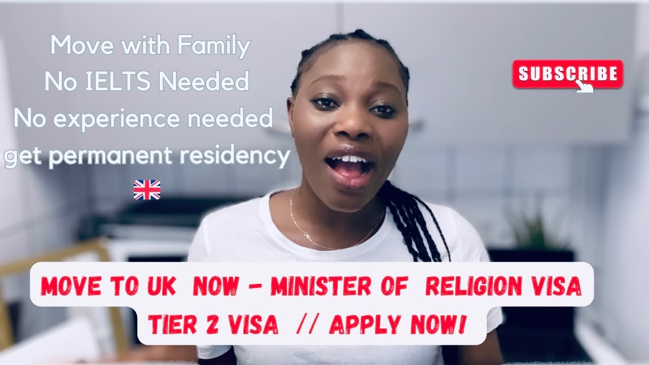 FREE UK Visa // No IELTS// Tier 2 Minister of Religion visa 2023 // how to apply // requirements