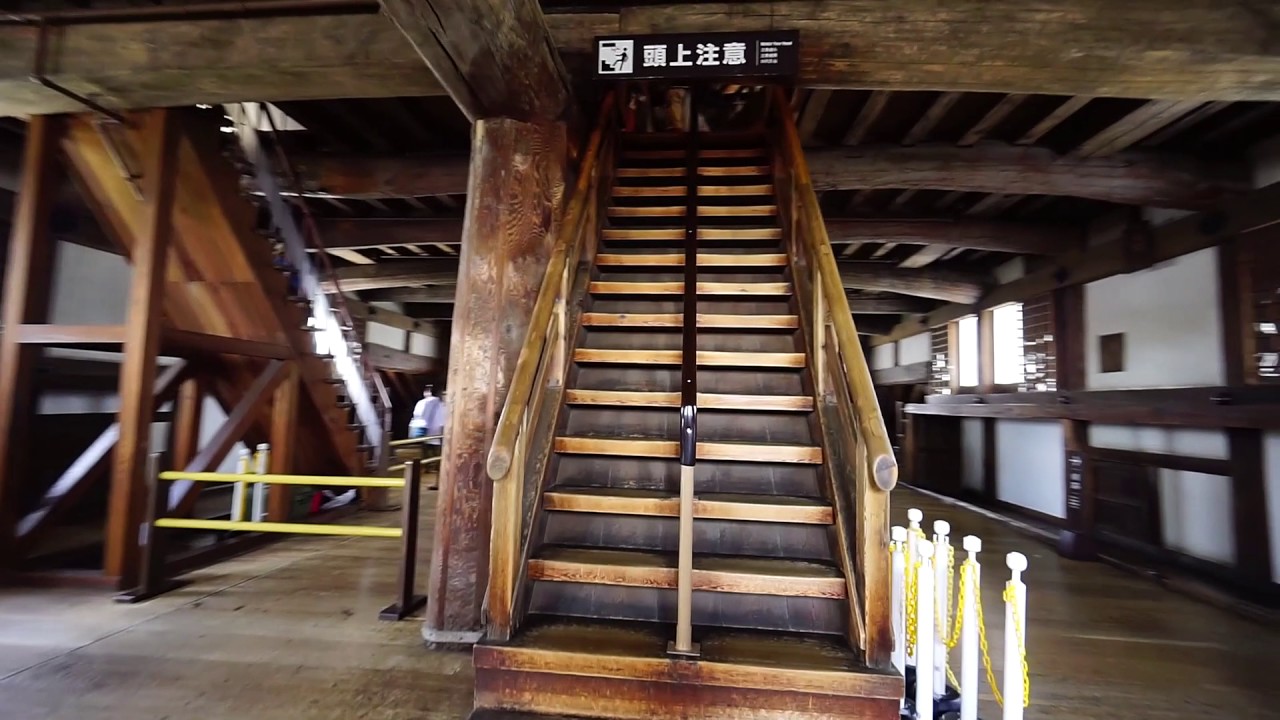 姫路城（Himeji　Castle）をスタビライザーで散策 （大天守内部散策）
