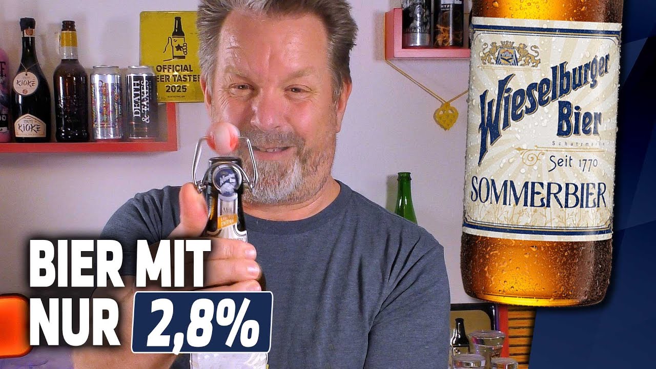Bier mit nur 2,8 %?! 🍋💧 &ndash; Das neue Sommerbier im Geschmackstest!