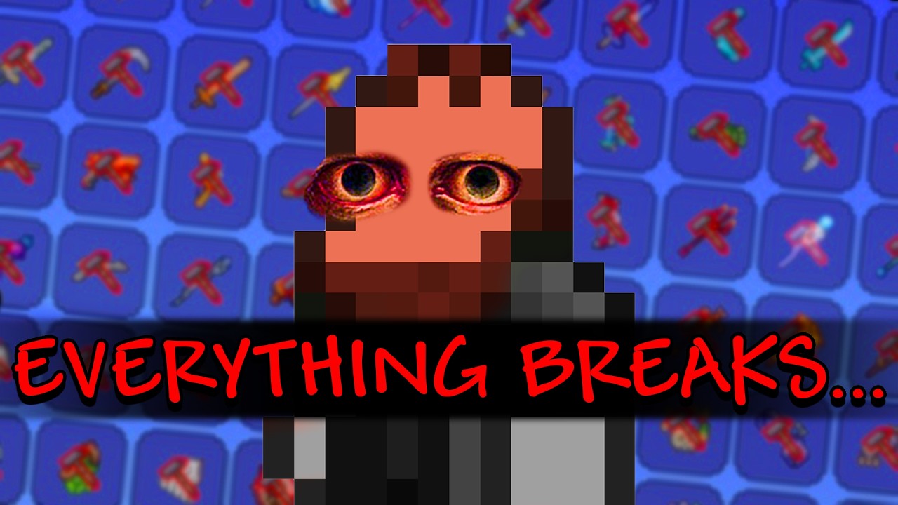 Terraria, но я могу использовать каждый предмет только ОДИН РАЗ (хардмод)