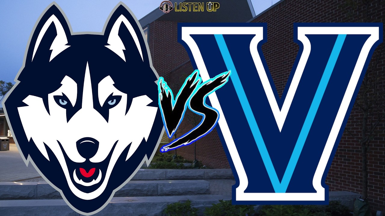 Последняя встреча команды UConn Huskies с командой Villanova.