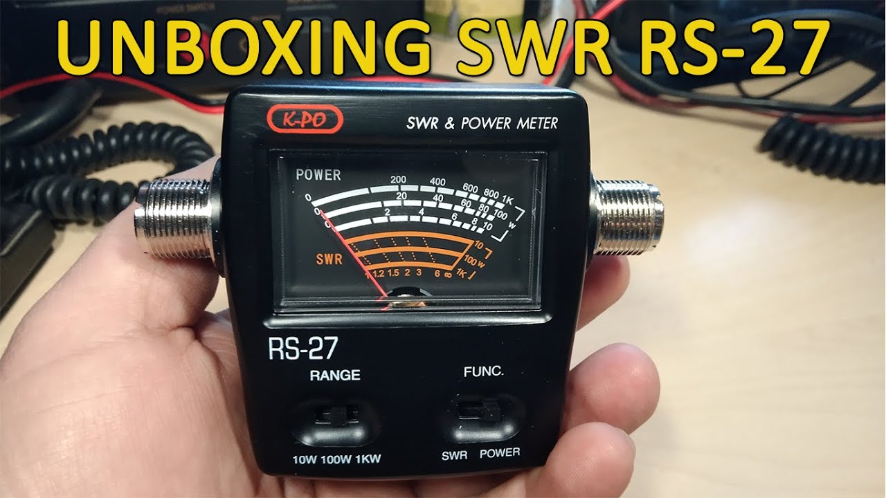 43.Unboxing SWR RS-27.