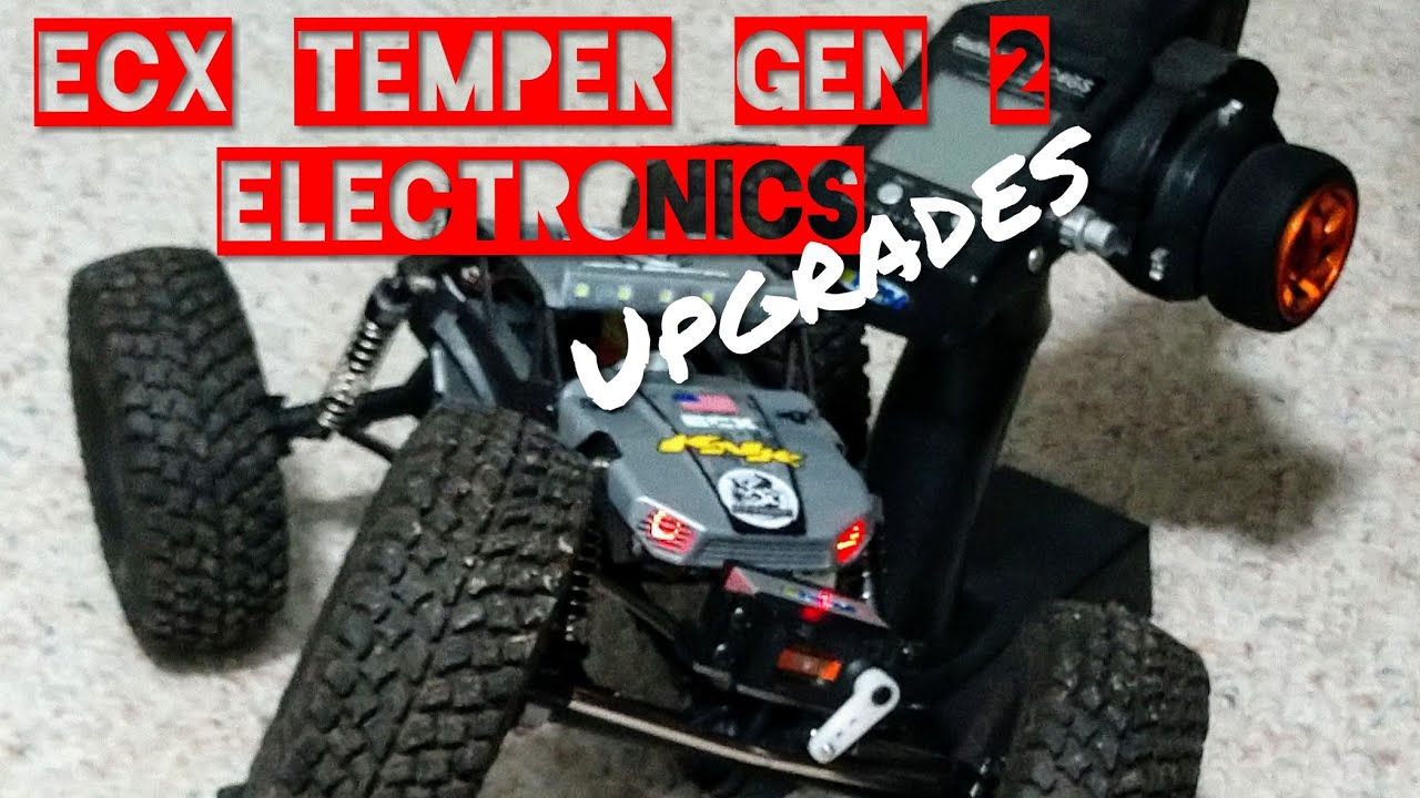 ECX Temper GEN 2 *How-to Electronics upgrade - KRUZ racing