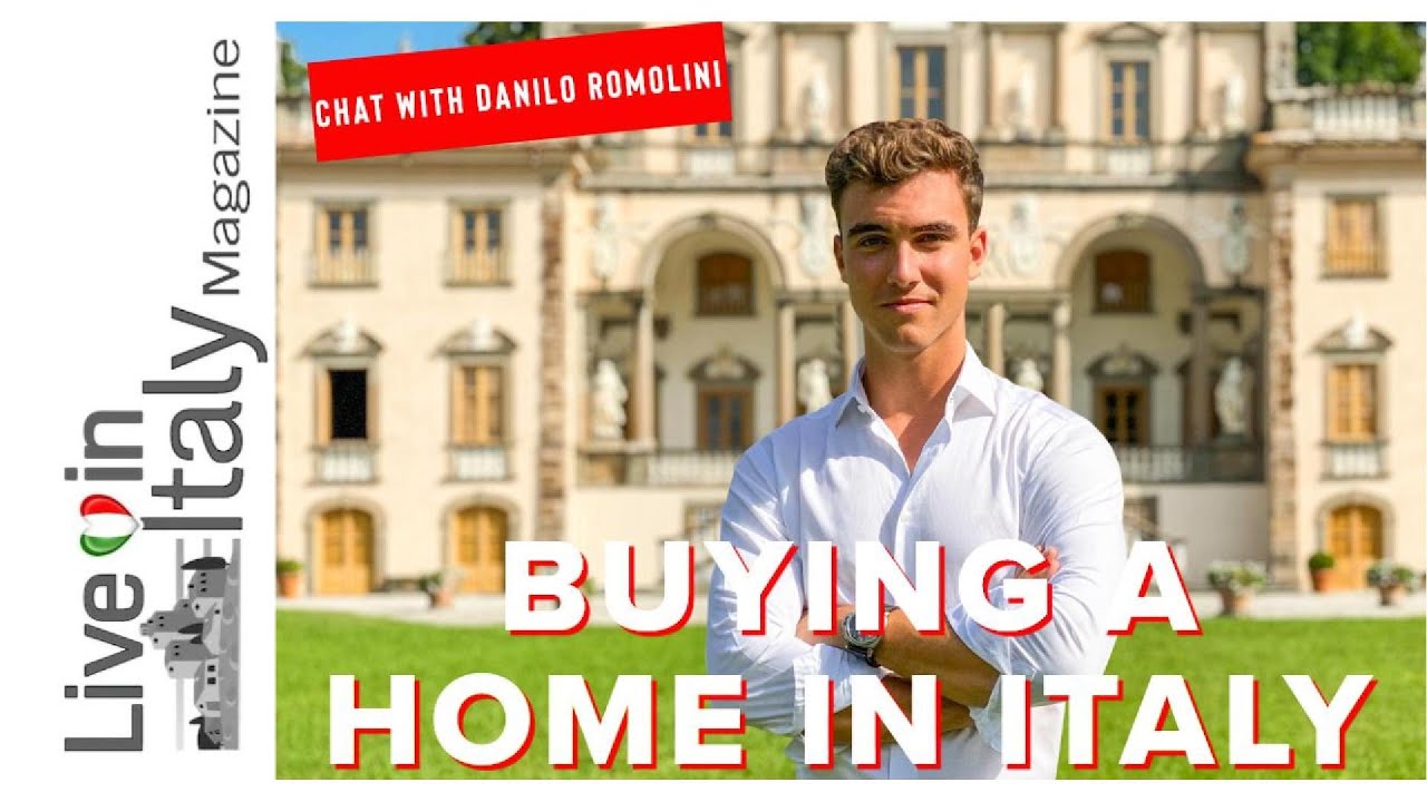 Buying Property in Italy with YouTube’s Danilo Romolini @Romolini_christies  #liveinitaly