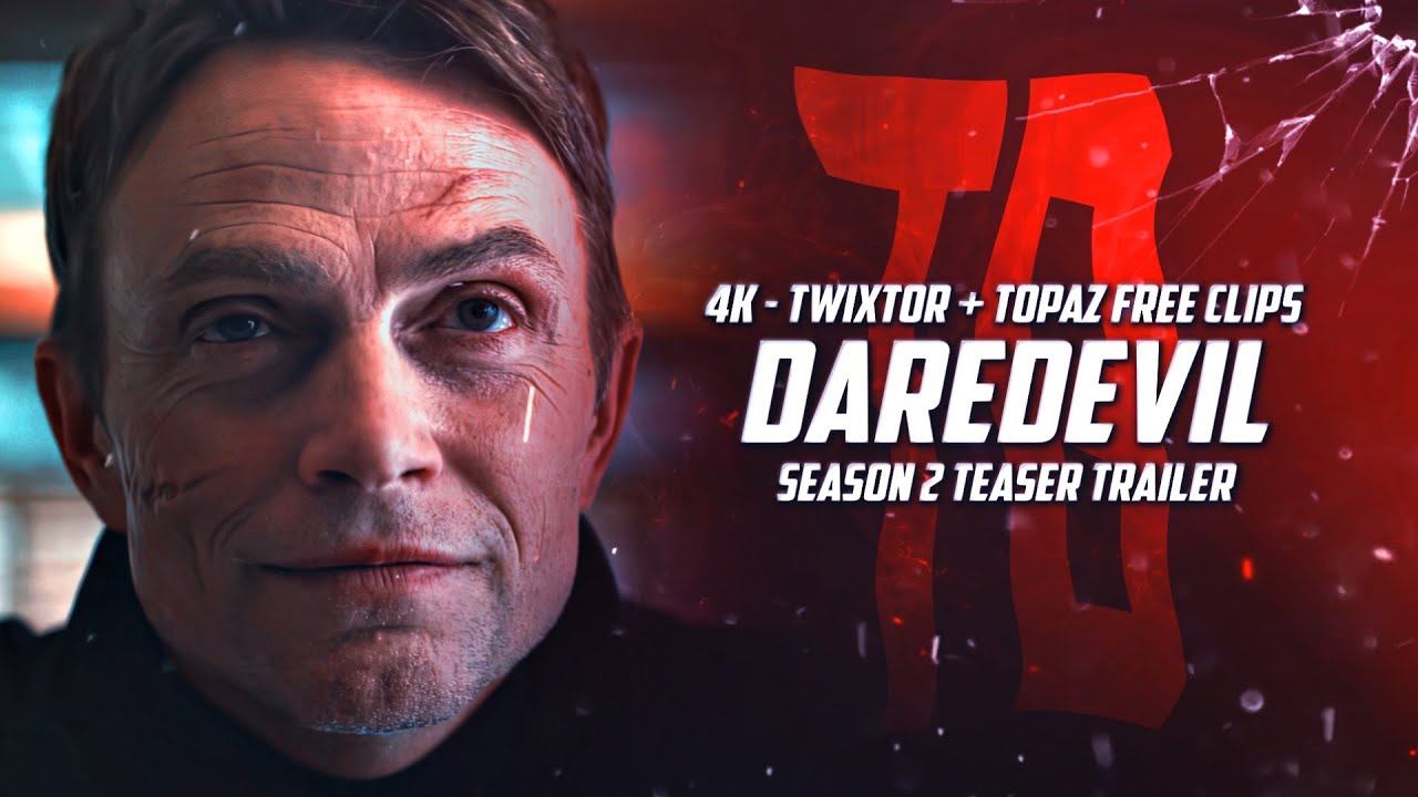 DAREDEVIL: BORN AGAIN | 4K TWIXTOR | FREE CLIPS | FROM TEASER TRAILER