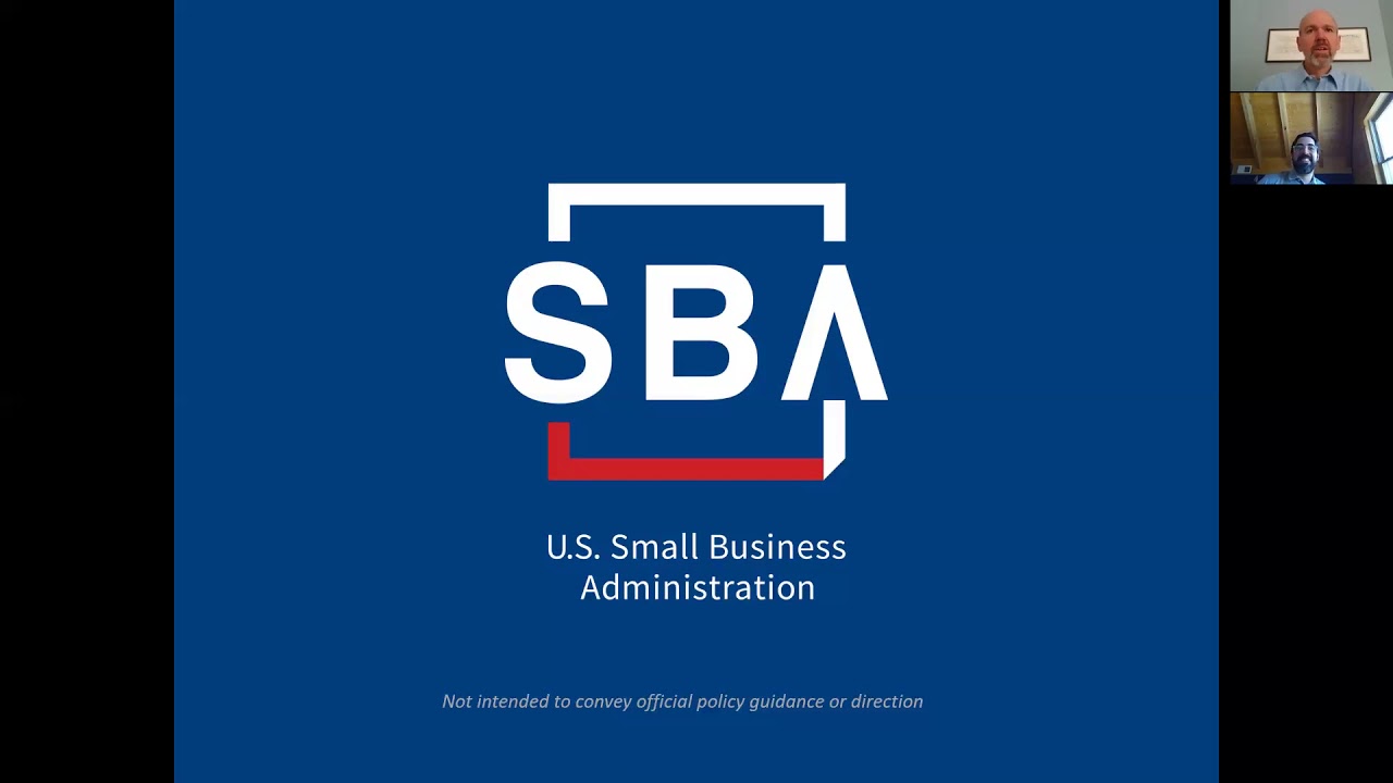 Economic Aid Act Webinar with SBA from Saranac Lake Area And Ticonderoga Area Chambers of Commerce