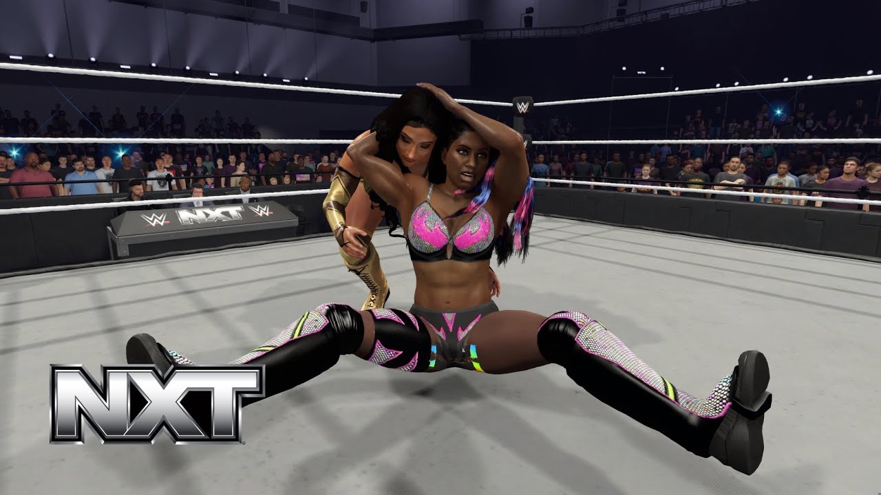 WWE 2K25 NXT - ATHENA RETURNS AGAINST ARIANNA GRACE – STEPHANIE VAQUER ATTACKS ARIANNA GRACE