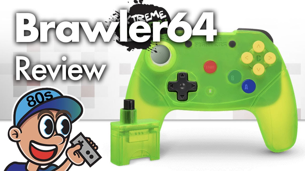 Обзор беспроводного контроллера N64 Brawler64