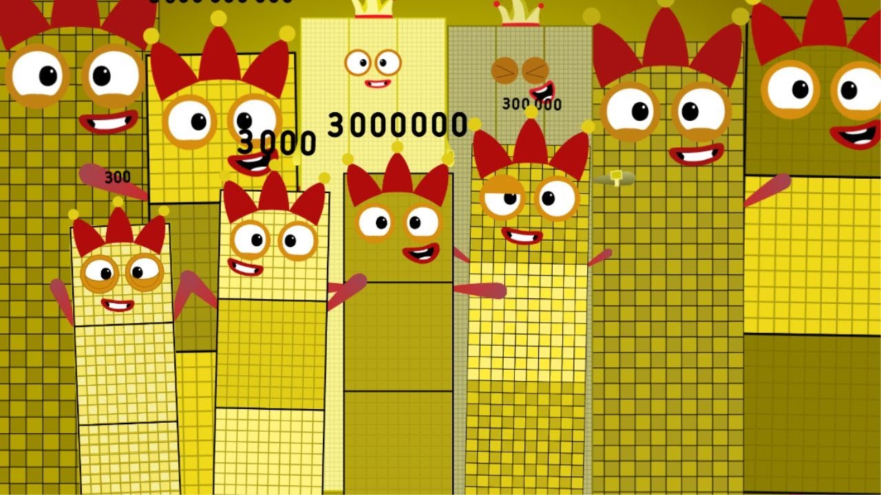 Numberblocks Band From (300 - 3 Million - 3 Trillion) Numberblocks Music Video 2023