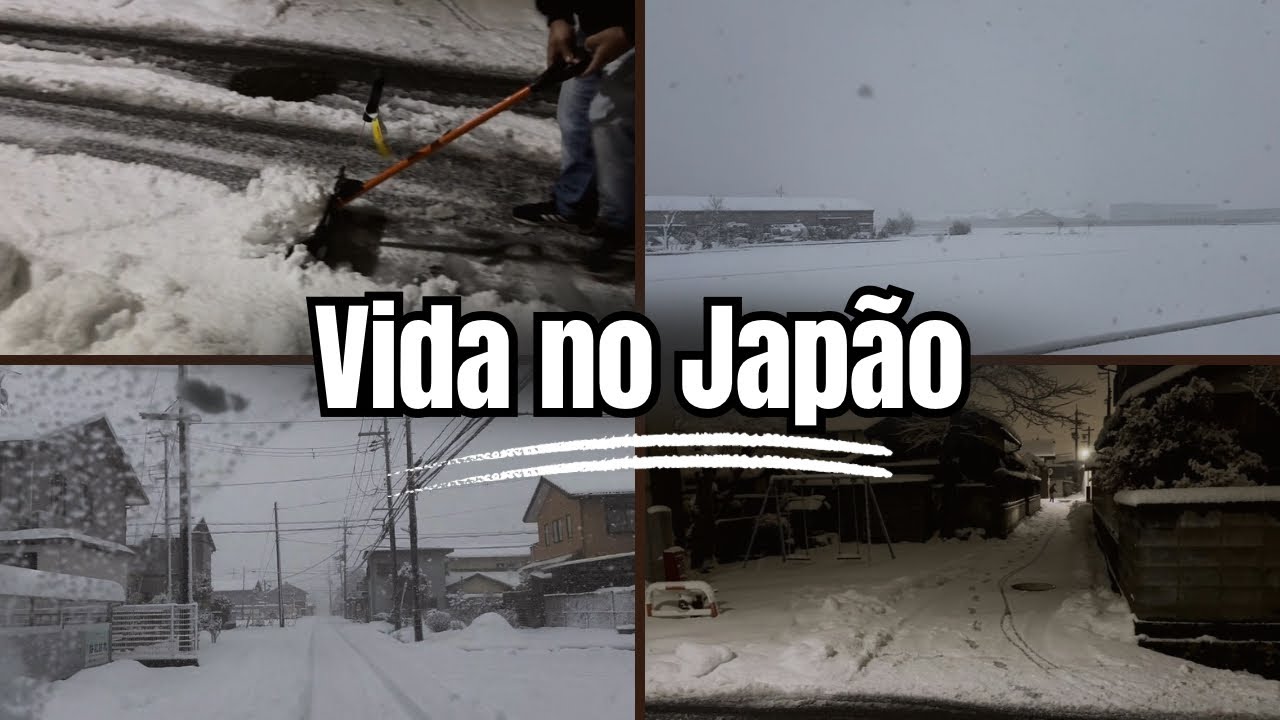 Um dia com Muita Neve ⛄️ 🇯🇵