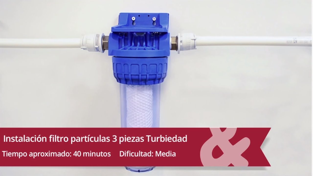 Cómo instalar un filtro de partículas