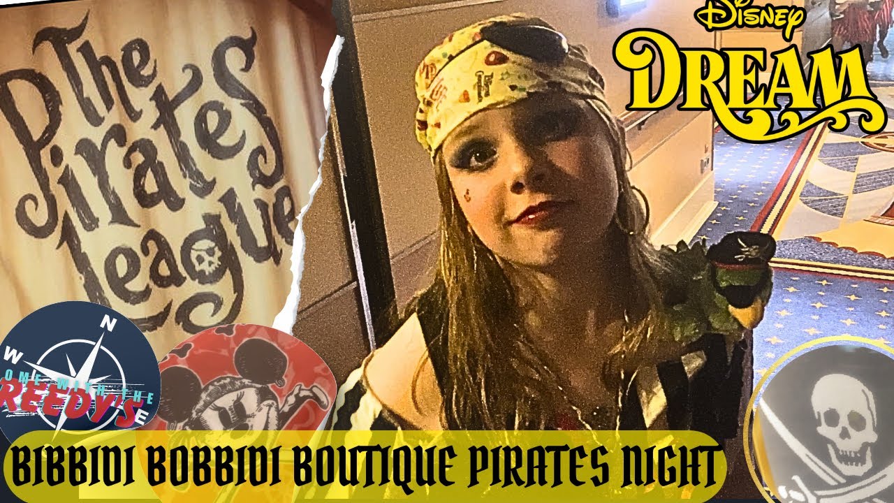 Bibbidi Bobbidi Boutique Pirates League ￼