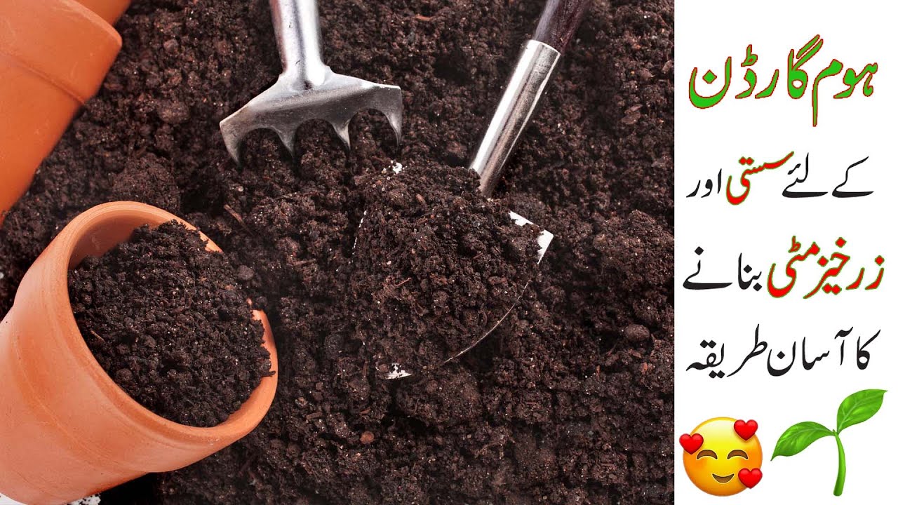 How to Make Simple and powerful Potting Soil Mix for Plants at Home | PGP