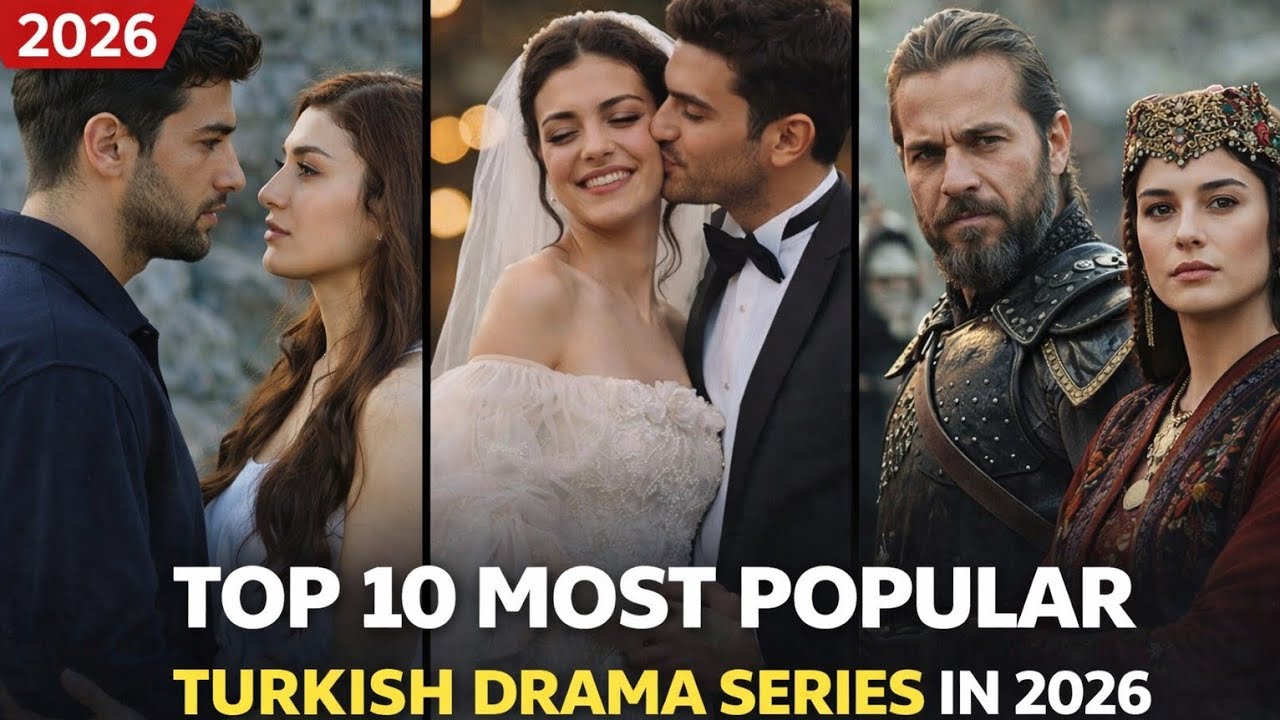Топ-10 самых популярных турецких драматических сериалов 2026 года.