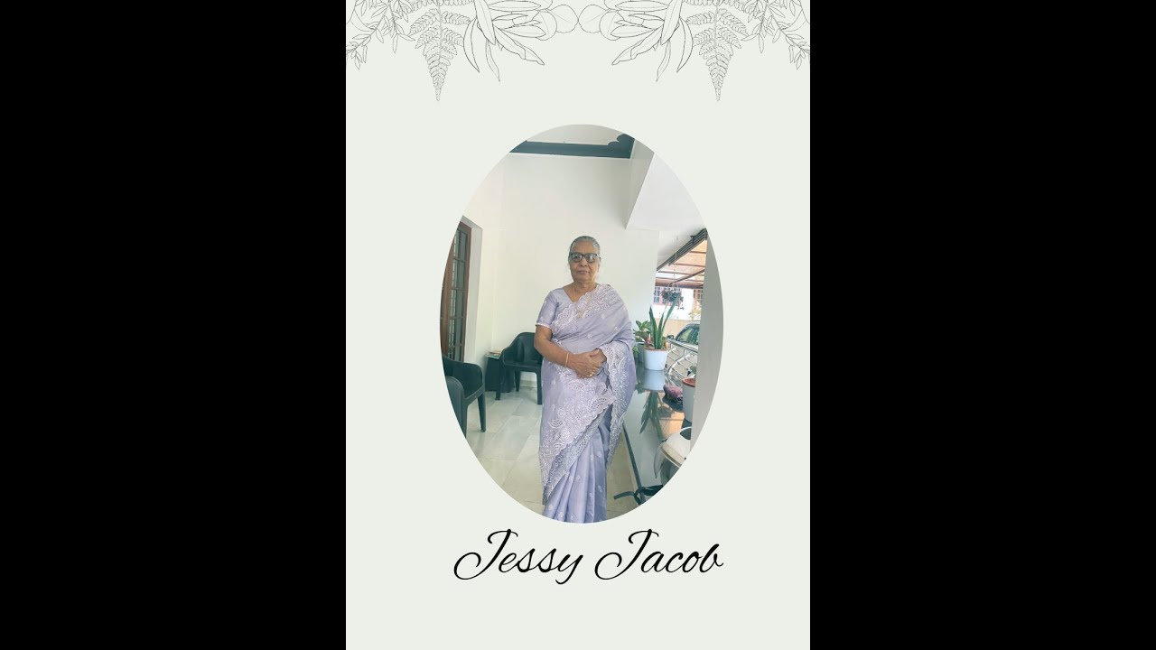 Funeral service of Jessy Jacob