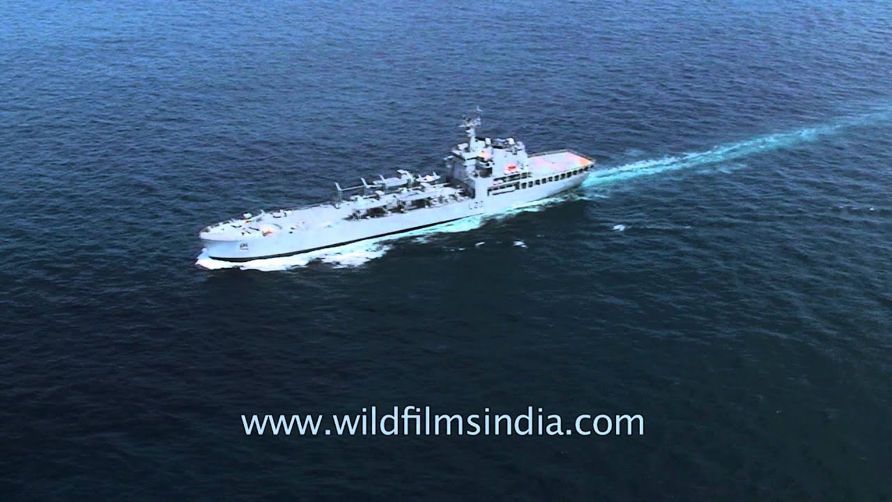 Protecting our seas - Indian Navy's INS Magar in the Andamans Sea