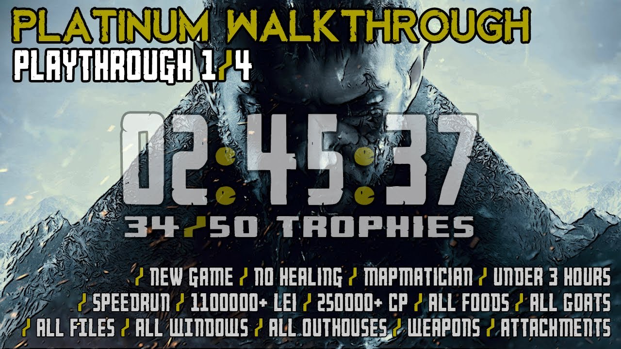 Resident Evil 8 Village - 100% Speedrun No Healing All Collectibles - Platinum Walkthrough 1/4