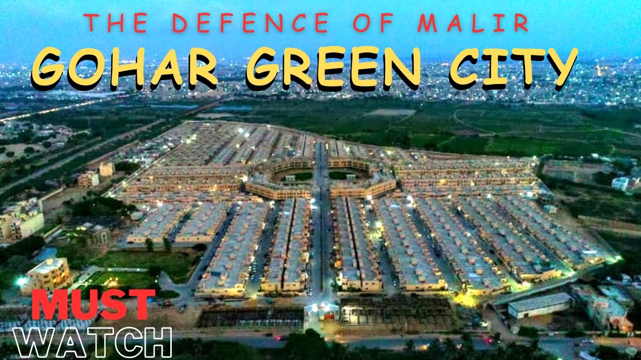 GOHAR GREEN CITY (THE DEFENCE OF MALIR) || Malir Housing Society || ALL FACILITIES || VISIT & REVIEW