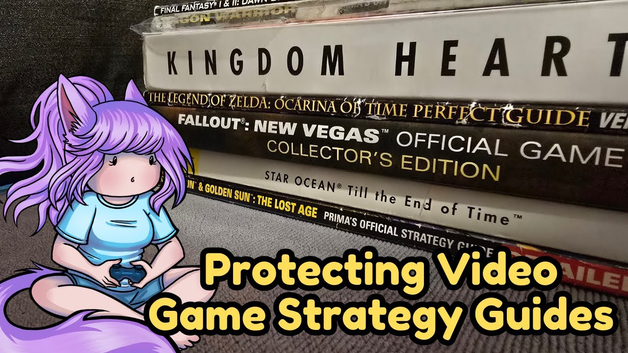 How To Protect Video Game Strategy Guides, From a Librarian's Perspective