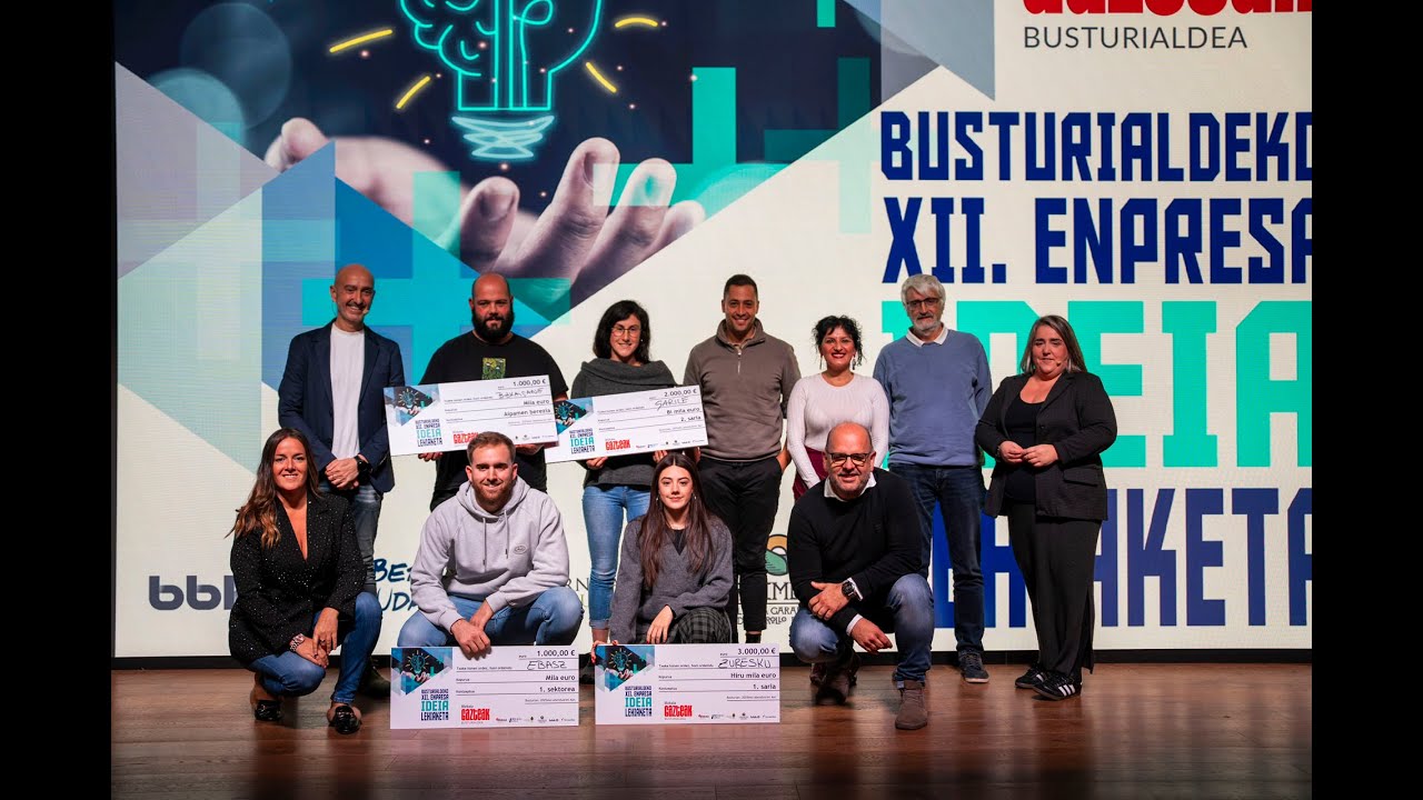 💡 Busturialdeko XII. Enpresa Ideia lehiaketa - Sari banaketa ekitaldia - 2025-12-04