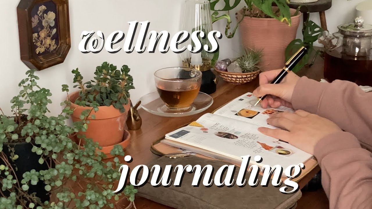 How I Journal for Wellness | Journal With Me (includes 10 prompts)