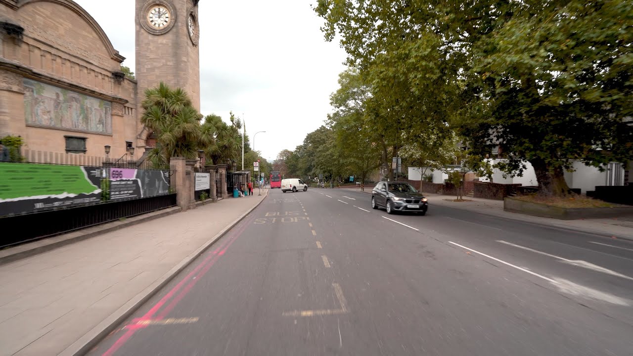 4K Drive London Forest Hill Travel Journey around South East London's neighbourhood in 4K