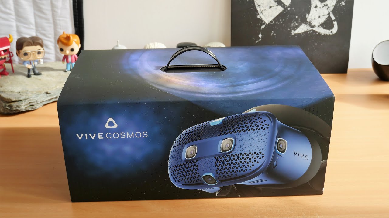HTC Vive Cosmos Unboxing ASMR style