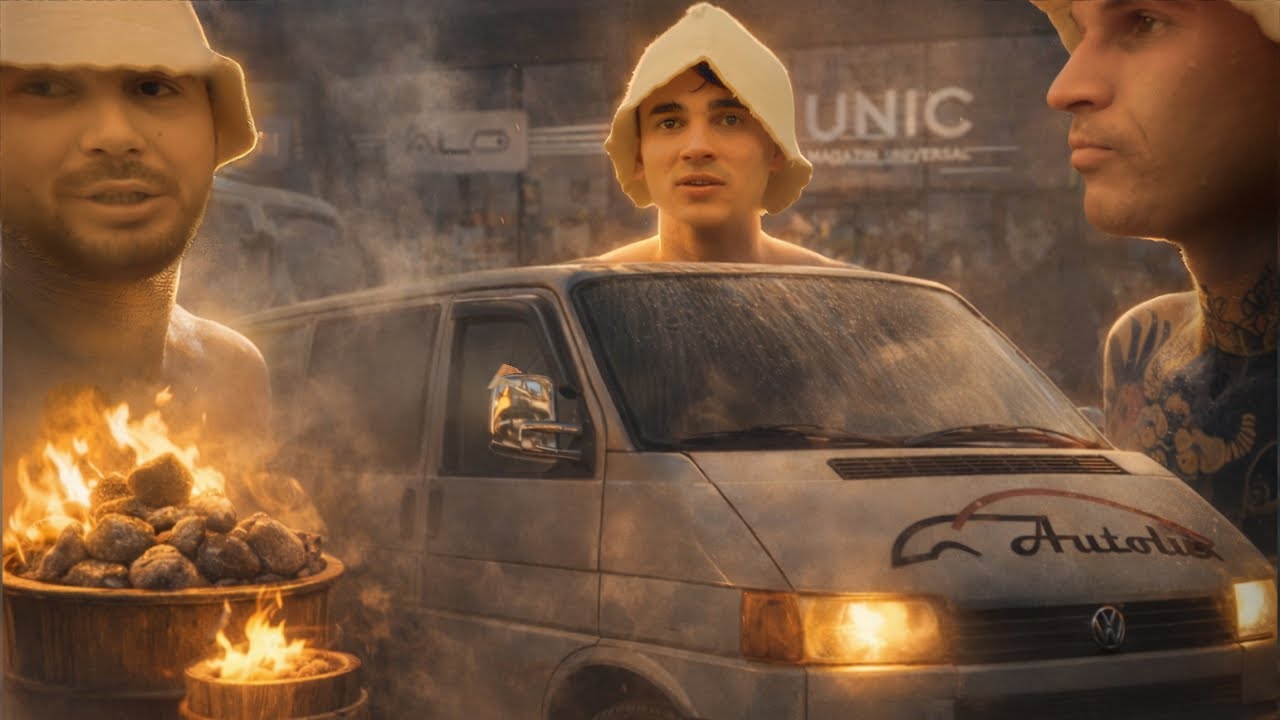 Am făcut SAUNĂ în centrul orașului… și i-am luat prietenului meu iPhone 17 Pro 😱🔥