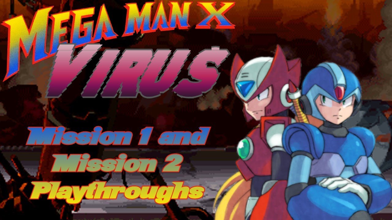 Mega Man X Virus | Mission 1 and 2 | Full Game Playthroughs