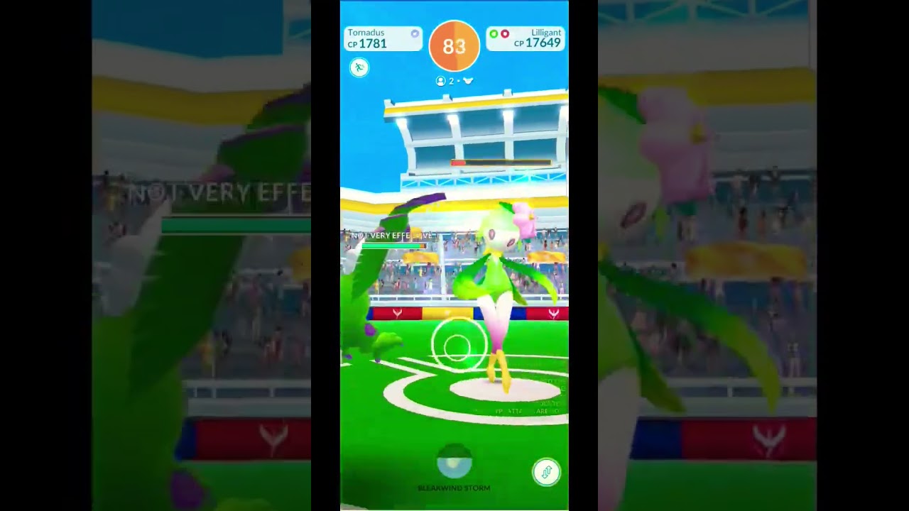 Two Trainers vs Boss Raid Battle Lilligant - Pokemon GO 