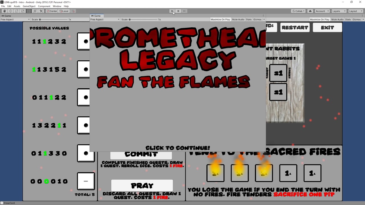 Ludum Dare 46 Post Mortem: Promethean Legacy