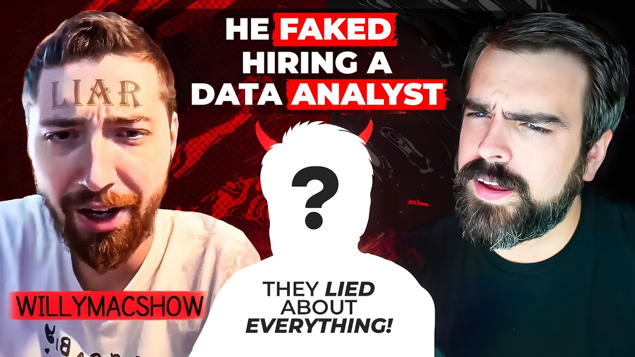 Drama YouTuber Fakes Data & Lies For Revenge - The WillyMacShow Slop (Final)